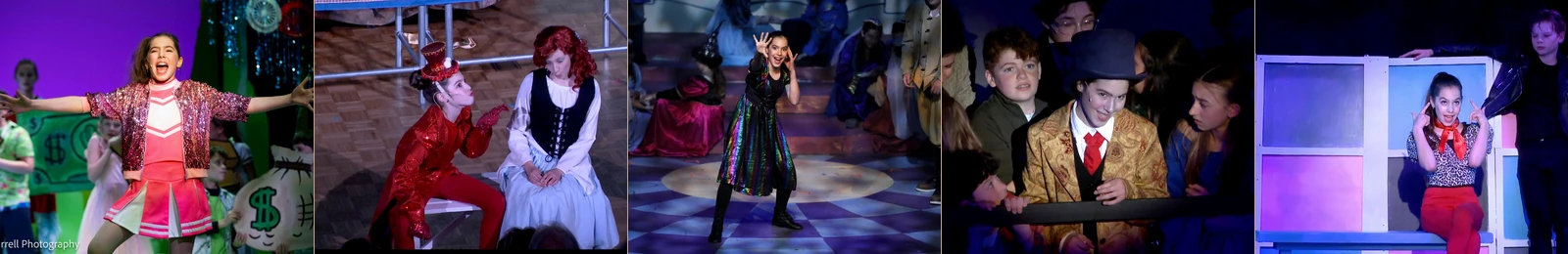 A strip of Samara performing on stage